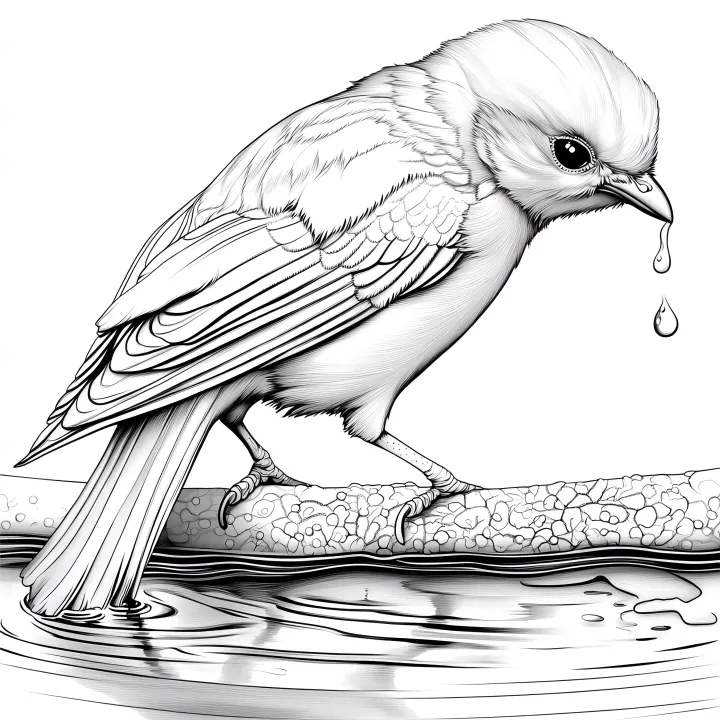 PLANTS%20&%20BIRDS%20Coloring%20Book%2026%20Pages%20Original%20Design%20For%20Children%20Adult%20Picture%20Book%20Kill%20Time%20Graffiti%20Painting%20Drawing%20-%20Image%204