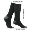 Electric Heated Socks Men Women Winter Warm Heating Socks Anti-Cold Thermal Heated Foot Warmer Outdoor Camping Ski Sports Socks.