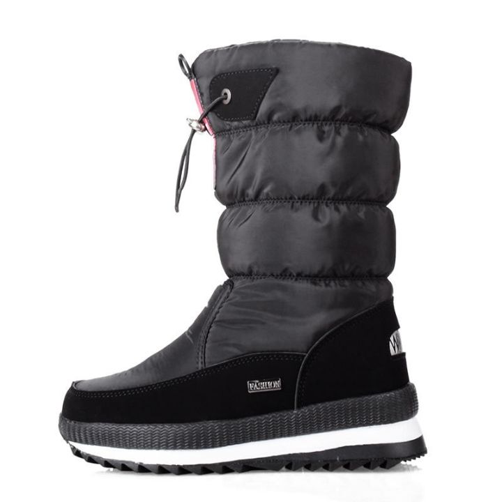 Winter%20thick%20women's%20snow%20boots%20Warm%20Plush%20Mid-calf%20Boots%20Non%20slip%20Waterproof%20%20Platform%20Snow%20Boot%20Casual%20Female%20White%20shoes%20-%20Image%205