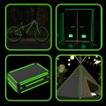 3M Glow In The Dark Tape Luminescent Emergency Luminous Photoluminescent Stickers For Safety Egress Marker Stair Steps Exit Sign. 