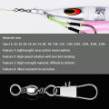 50-100Pcs Swivels Fishing Connector Pin Bearing Rolling Swivel Snap Fastlock Clips Fishhook Fishing Tackle Accessories. 