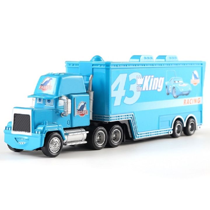Disney%20Pixar%20mack%20Cars%20truck%20Racing%202%203%201%20Toy%20Lightning%20McQueen%20Cruz%20Ramirez%20diecast%20Metal%20trailer%20Model%20lorry%20Children%20kid%20Gift%20-%20Image%207