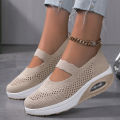 Fashion Woman Vulcanize Platform Casual Sneakers Women Flats Mesh Breathable Running Walking Shoes Chunky Sports.