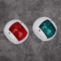 2pcs Boat LED Sidelight IP66 Waterproof Navigation Light High Brightness Signal Lamp For Marine Yacht DC12V-24V 3W.