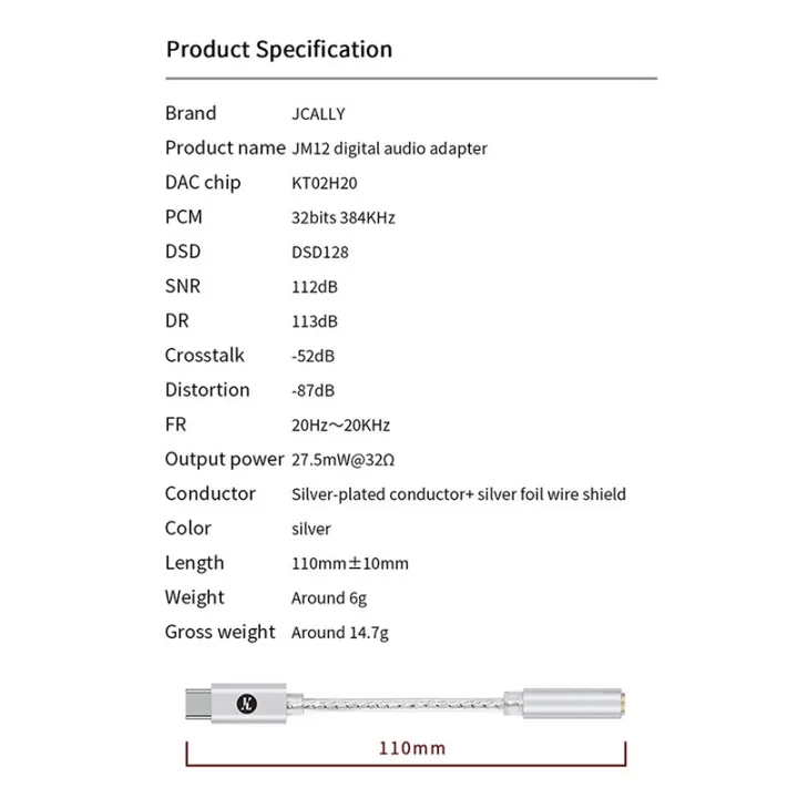 JCALLY%20JM12%20Digital%20Audio%20Adapter%20DAC%20Chip%20KT02H20%20Hi-Fi%20Audio%20Decoder%20Type-C%20to%203.5mm%20Earphone%20Amplifier%2032bits/384KH%20DSD128%20-%20Image%206
