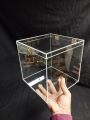 Customize Gifts Box Acrylic Plastic Size 8x8x8. 