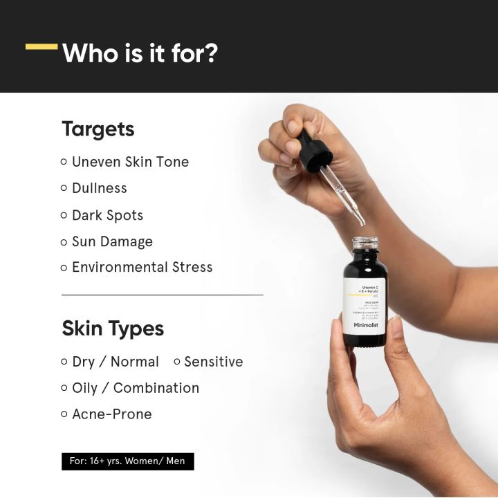 Minimalist%20Skin%20Brightening%20Vitamin%20C%2016%25%20Face%20Serum%20for%20All%20Skin%20Type%20%7C%20Treats%20Uneven%20Skin%20Tone%20with%20Advanced%20Glowing%20Formula%20With%20Power%20of%20Vit%20C%20&%20E,%20Ferulic%20Acid%20&%20Fullerenes%20to%20boost%20radiance,%20Protects%20from%20Oxidative%20Stress%20&%20Improves%20Skin%20Texture%7C%20Fo%20-%20Image%202