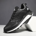 HIKEUP Men's Hiking Trail Running Shoes Breathable Hiking Sport Trail Male Comfort Trekking Running Sneakers. 