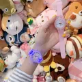 Girls Kids Children Luminous Student Colorful LED Light Women Lady Clock Silica Gel Watermelon Quartz Wrist Watch. 