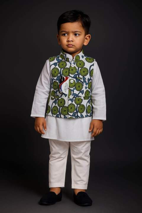 Boys%20Panjabi%20with%20Printed%20Waistcoat%20&%20White%20Payjama%20/%20Trouser%20%E2%80%93%20Kids%203%20Piece%20Eid%20&%20Party%20Wear%20Set%20(White,%20Maroon,%20Light%20Indigo,%20Sky%20Floral)%20-%20Image%203