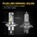 H4 LED Canbus Headlights 12V 9003 HB2 Hi/Lo Beam Motorcycle Headlamp Fanless H4 LED Bulb 20000lm 70w for Lada Honda Toyota Ford. 