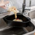 1pc stainless steel kitchen sink filter drain basket wash basin leftovers residue garbage drain rack wash basin.