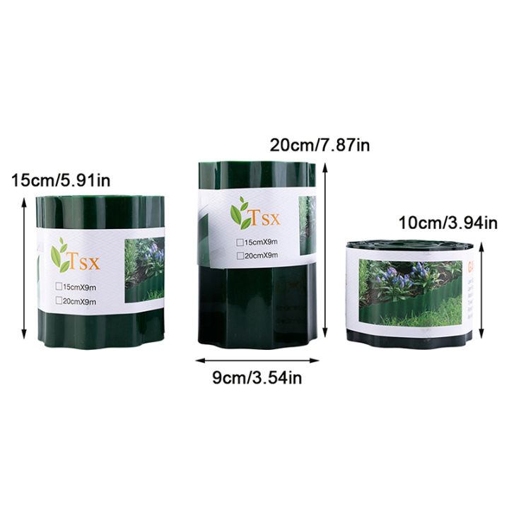 10/15/20cm%20Plastic%20Garden%20Grass%20Lawn%20Edge%20Fence%20Path%20Flexible%20Lawn%20Edging%20Border%20Outdoor%20Yard%20Garden%20Accessories%20-%20Image%206