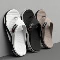 Flip-Flops For Men Breathable Comfortable Beach Sandals for Men Casual Shoes Flip-Flops Fashion Slippers for Outdoors. 