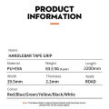 1pair Perforated Breathable Handlebar Tapes Non-slip Road Bike Bar Tape EVA/PU Soft Anti-Vibration Wrap Tape Durable Bar Bartape.