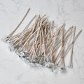 50pcs/Bag Brown Pure Cotton Soybeans Core Candles Smokeless Wicks 10cm Candle Making Supplies Accessories.