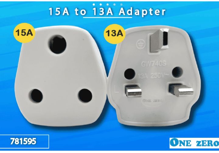 13A 3 Way Switched Adapter
