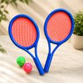 Kids Tennis Racket Set for Boys & Girls with pack of 2 Rackets & Balls Lightweight Outdoor Indoor Sports Toy Set Plastic Tennis Bat Game for KidsFun Garden Beach Park Play Toy Durable Training Racket Pack for Children Family Sports Game Gift Set for Kids. 