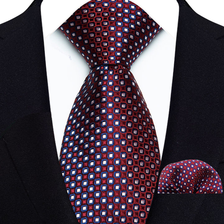 New%20Design%20Green%20Brown%20Red%20Necktie%20Set%20Polyester%20Pocket%20Square%20Tie%20Set%20Classic%20Polka%20Dot%20Tie%20For%20Men%20Daily%20Wear%20Shirt%20Accessor%20-%20Image%205