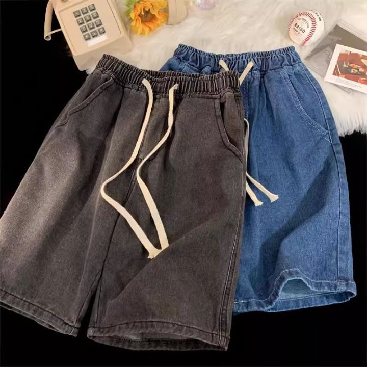2025%20New%20Summer%20Shorts%20Jeans%20Men%20Denim%20Pants%20Stretch%20Dark%20Blue%20Fashion%20Design%20Men's%20Jeans%20Slim%20Straight%20Male%20Short%20Jeans%20Hombre%20-%20Image%203