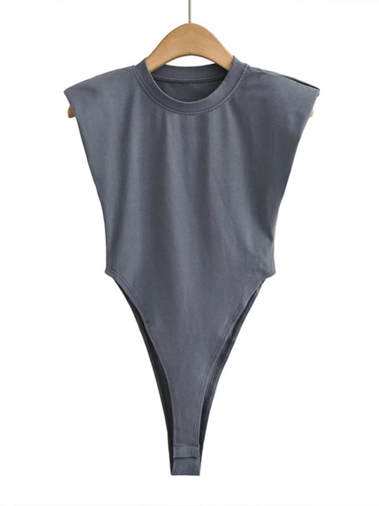tops%20women%20Summer%20one-pieces%20bodycon%20bodysuit%20padded%20shoulder%20bodysuit%20black%20sleeveless%20body%20suits%20for%20women%20white%20-%20Image%206