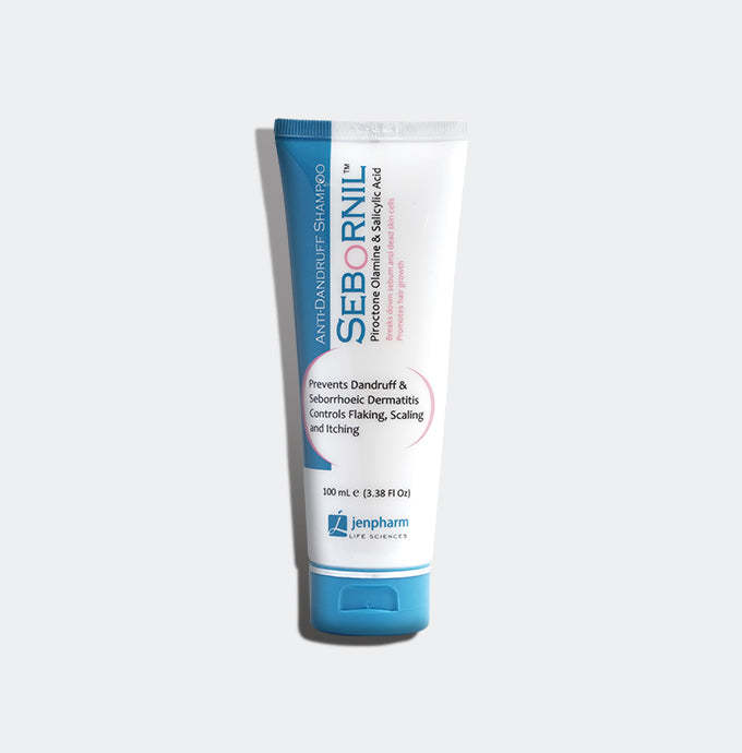 SEBORNIL SHAMPOO ANTI-DANDRUFF SHAMPOO, PREVENTS DANDRUFF & SEBORRHEIC DERMATITIS, CONTROL FLAKING, SCALING AND ITCHING 100ml