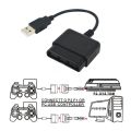For  PS2 PlayStation Dualshock 2 Joypad GamePad to 3 PS3 PC USB Games Controller Adapter Converter Cable without Driver. 