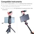 Ulanzi St07 Phone Holder, Spring-Type Mobile Phone Holder with Cold Shoe, 1/4 Thread to Connect to a Tripod, Microphone for Vlog.. 