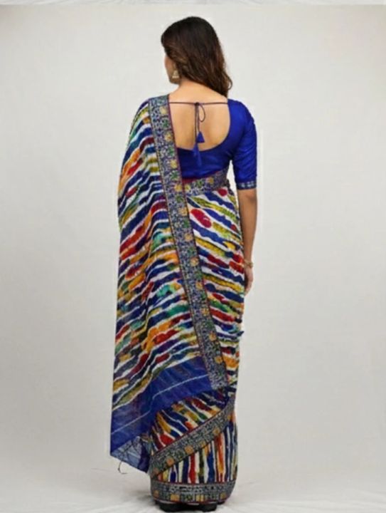 Bollywood%20Georgette%20Saree%20Women%20(Multicolor)%20-%20Image%207