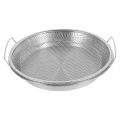 Oil Filter Tray Stainless Steel Fried Food Draining Rack Frying Filter with Drip Pan Mesh Draining Basket Oil Strainer Tray. 