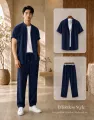 Summer Breeze Collection: Men's Stylish Breathable Half-Sleeve Shirt & Trouser – Lightweight Comfort for Hot Days!. 