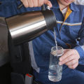 Car Electric Kettle DC 24V Auto Shut Off Automotive Accessories with Cigarette Lighter Heating Kettle for Outdoor Camping.