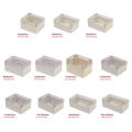 Waterproof Plastic Junction Box Transparent Cover Enclosure Electronic Instrument Housing Case Electrical Project Outdoor Boxes. 