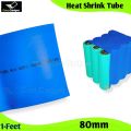 1FT 80mm Precut PVC Heat Shrink Tube | 3S 18650 Lithium-Ion Battery Pack Wrap | 12V Insulated Protection Sleeve 80mm PVC heat shrink tube, 3S 18650 battery pack wrap. 