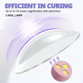 Portable Nail Dryer UV Led Lamp For Manicure Rechargeable Quick Dry Nails Gel Polish Drying Lamp Nail Art Tool Home Salon Use. 