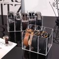 3/5/7 Grid Belt Organizer Boxes,Acrylic Belt Storage Holder for Closet,Display Case for Tie,Bow Tie,Belt Storage Rack & Display.