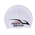 Silicone Racing Swimming Cap Ear Protection Waterproof High Elasticity Swimming Cap.