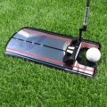 Golf Putting Mirror Training Aid - Alignment Practice Tool with Eye Line Guide, Portable Putter Trainer for Indoor/Outdoor.