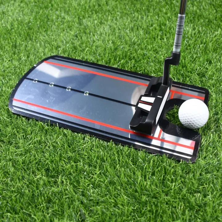 Golf%20Putting%20Mirror%20Training%20Aid%20-%20Alignment%20Practice%20Tool%20with%20Eye%20Line%20Guide,%20Portable%20Putter%20Trainer%20for%20Indoor/Outdoor%20-%20Image%202