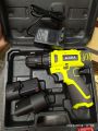 12v Cordless Impact Drill machine with 2pcs 12v battary and charger. 