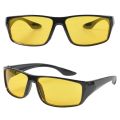 Car Night Vision Unisex Goggles Anti-Glare Sunglasses UV Protection Eyewear Enhanced Light Motorcycle Driving Glasses. 