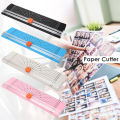 Plastic Base Paper Trimmer Portable A4 Paper Cutting Machine Photo Cutter Scrapbook Blade Home Office Art Crafts Tools. 