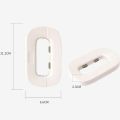 Multifunctional Refrigerator Lock Child Safety Lock Anti-pinch Hand Cabinet Door Lock. 