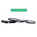 2021 Titanium Mini Reading Glasses Clip Nose Round Optical Glasses With Box Wallet Portable Prescription Eyewear Degree 1 To 3.5. 