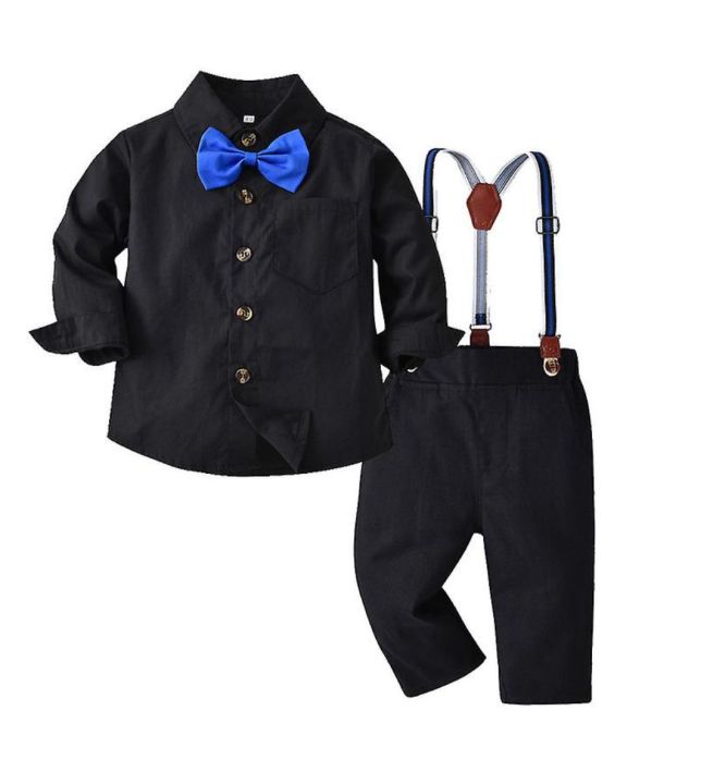 Dress your little Gentleman in style! Our Baby Boy Toddler Formal Bow Tie Suit is perfect for weddings, birthdays, and every special occasion.