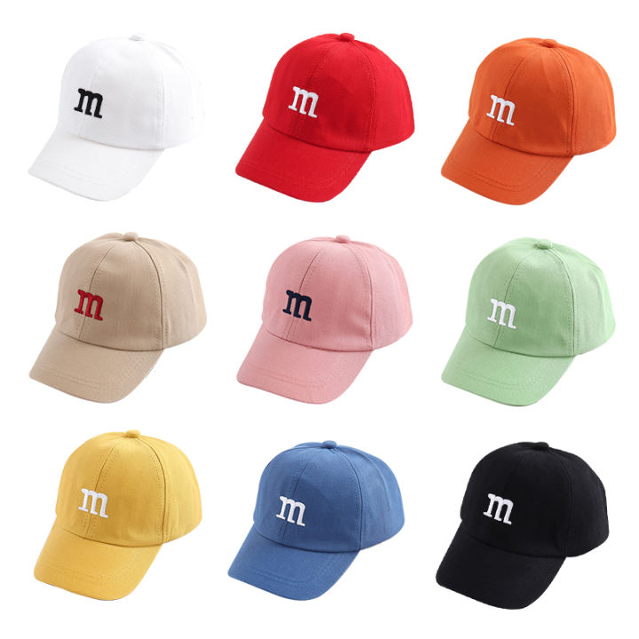 Cotton%20Baseball%20Cap%20For%20Children%20Fashion%20M%20Letter%20Embroidered%20Cute%20Kids%20Caps%20Summer%20Sunscreen%20Girls%20Boy%20Baby%20Hat%201-6Y%20-%20Image%207