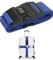1 pcs Suitcase Strap Luggage belt lock one size Criss Cross Luggage Strap multicolor. 