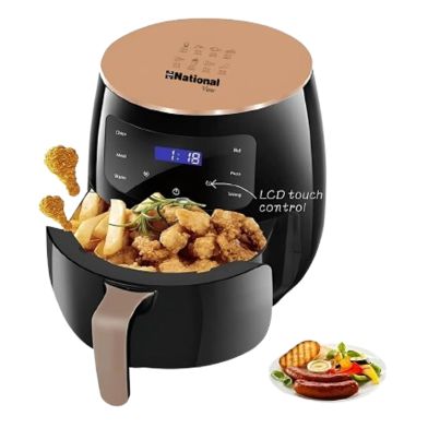 Air Fryer Wiith Digital Touschscreen 6 Ltr