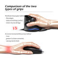 ZELOTES T-30 Mouse Wired Optical Mouse Vertical Mouse USB Wired Gaming Mouse 6 Keys Ergonomic Mice with 3200 DPI for PC Laptop. 