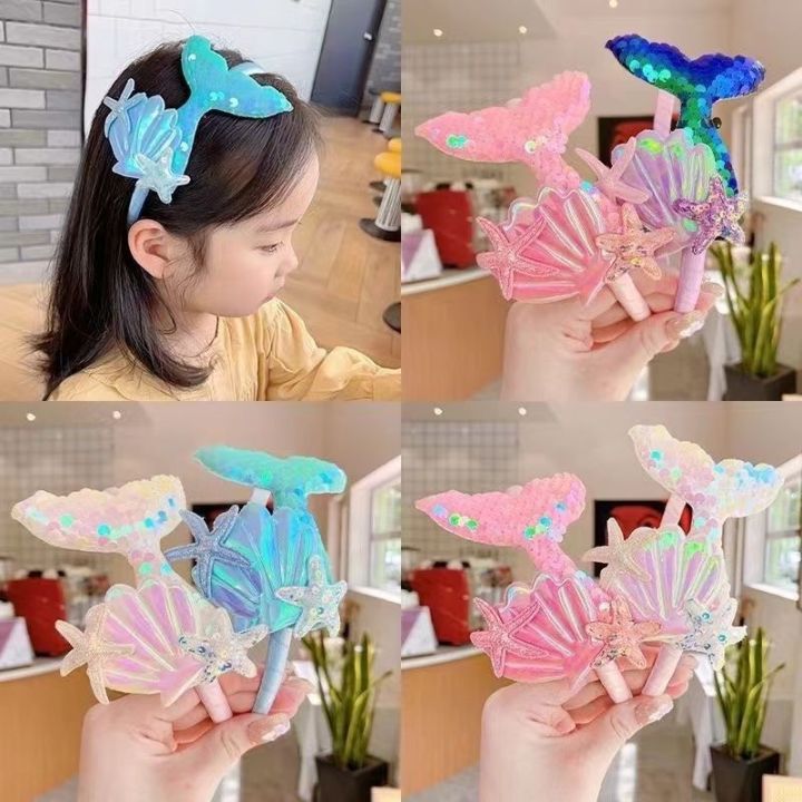 1 ps baby hair clip/mermaid hair clips hair accessories